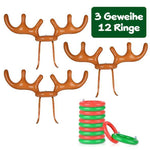 Weihnachtsren-Geweih Ringe-Werfen Spielzeug