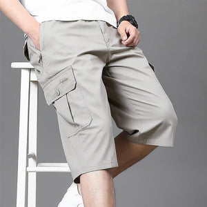 Cargo-Shorts mit mehreren Taschen