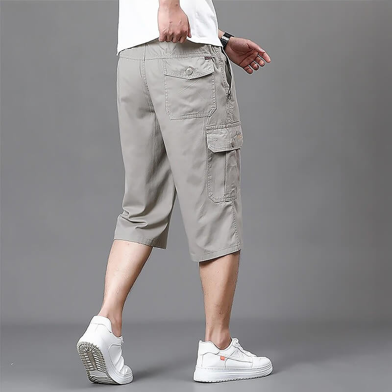 Cargo-Shorts mit mehreren Taschen