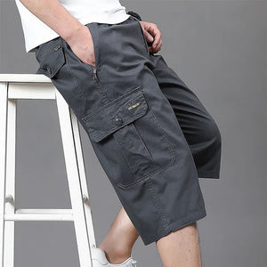 Cargo-Shorts mit mehreren Taschen