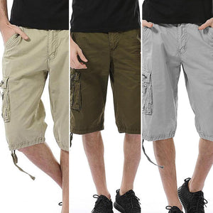 Stylische, strapazierfähige Cargo-Shorts aus Baumwolle für Herren——🔥🔥Sommer-Vorverkaufsaktion