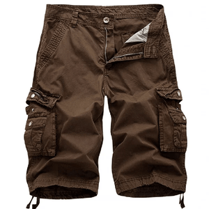 Stylische, strapazierfähige Cargo-Shorts aus Baumwolle für Herren——🔥🔥Sommer-Vorverkaufsaktion