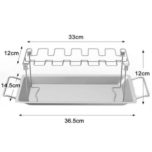 Grillender Hühnertrommelstockhalter