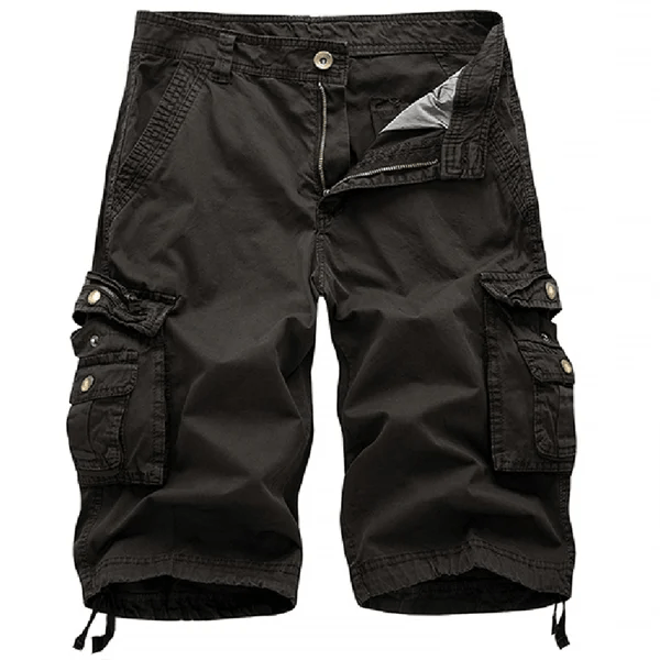 Stylische, strapazierfähige Cargo-Shorts aus Baumwolle für Herren——🔥🔥Sommer-Vorverkaufsaktion