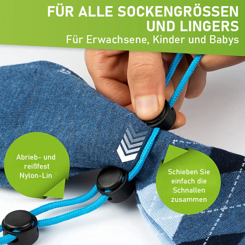 Socken-Organizer zum Waschen, Trocknen und Aufbewahren