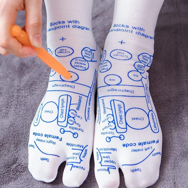 Fuß-Akupunkt-Massagesocken