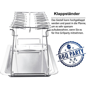 Grillender Hühnertrommelstockhalter