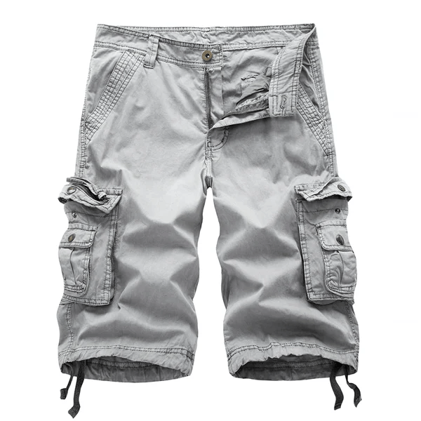 Stylische, strapazierfähige Cargo-Shorts aus Baumwolle für Herren——🔥🔥Sommer-Vorverkaufsaktion