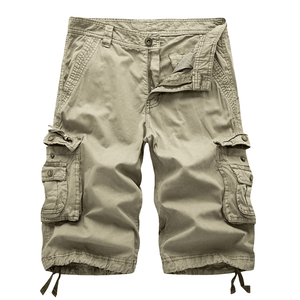 Stylische, strapazierfähige Cargo-Shorts aus Baumwolle für Herren——🔥🔥Sommer-Vorverkaufsaktion