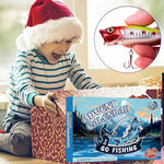 24 Tage Weihnachts-Countdown Fischzubehör-Set