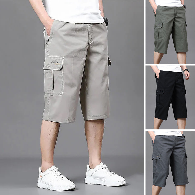 Cargo-Shorts mit mehreren Taschen