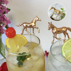 Kentucky Derby Pferd Drink Rührer（Dreierpack）