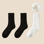 Kuschelige Unisex-Winter-Thermosocken aus Samt