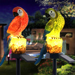 💥Wasserdichtes Solar-Eulen-Papageienlicht