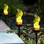 💥Wasserdichtes Solar-Eulen-Papageienlicht