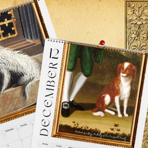 2024 Renaissance-Gemälde-Hässlicher-Hund-Kalender