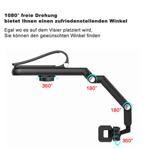 Drehbarer Multifunktionaler Sonnenblenden-Handyhalter