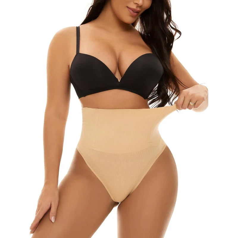 Bauchkontrollierender Shapewear-Tanga