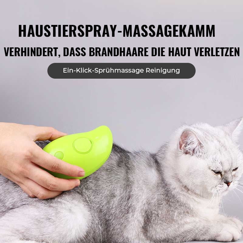 Haustierspray Massagekamm