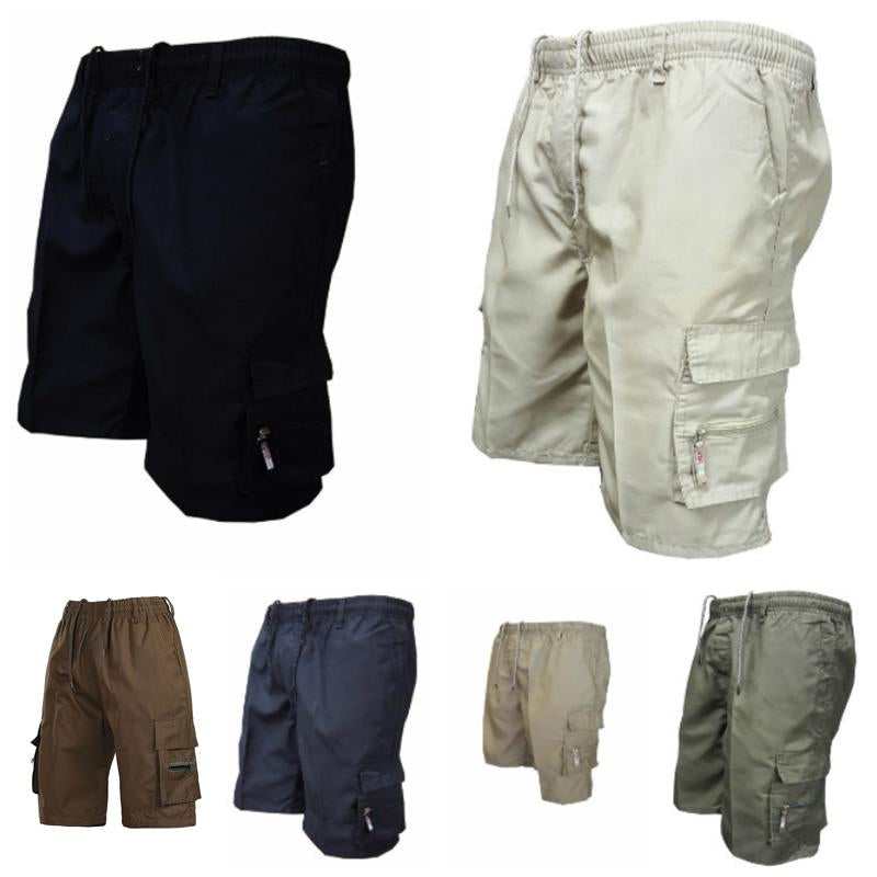 Männer beiläufige elastische Taille Shorts