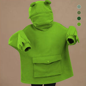 Unisex-Frosch-Hoodie