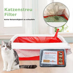 Wiederverwendbare Beutel für Katzenstreu