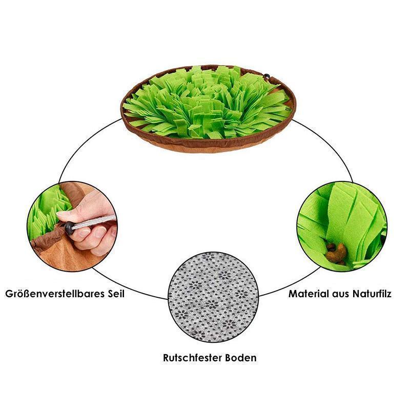 Training-Matte für Haustiere, fördert die natürlichen Futtersuchfähigkeiten