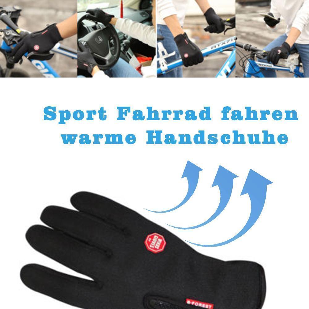 Premiume warme winddichte wasserdichte Touchscreen Handschuhe Unisex