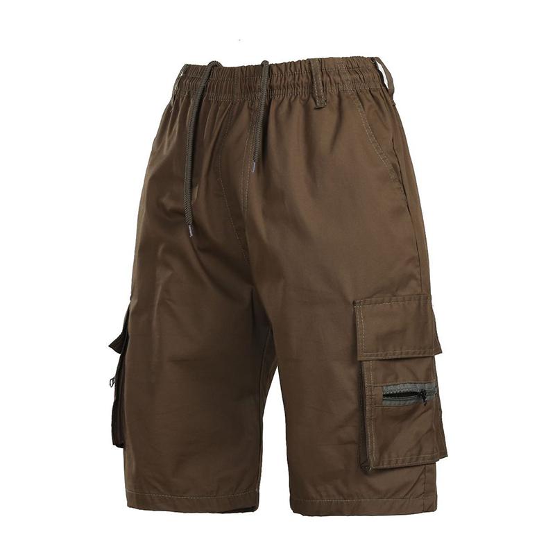 Männer beiläufige elastische Taille Shorts