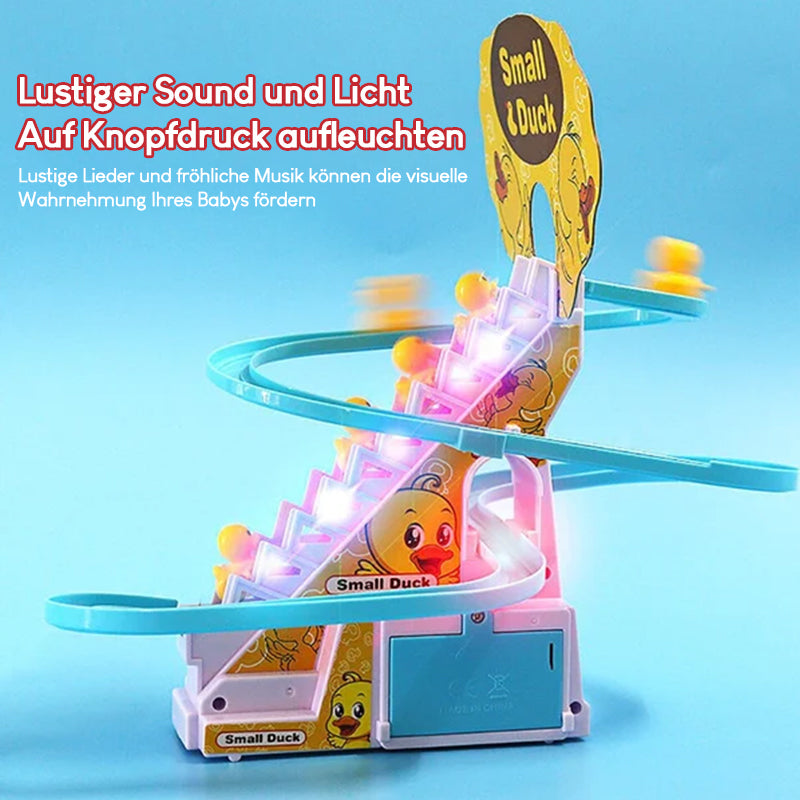 🦆Elektrische Enten Slide Track mit Licht und Musik🦆