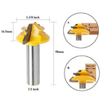 Domom 1/2 Zoll Schaft 45-Grad-Lock-Gehrungsfräser - hallohaus