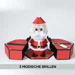 3D-Popup-Box-Karte „Weihnachtsmann-Streich“