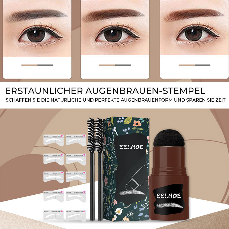 Augenbrauenschablone & Stempelset