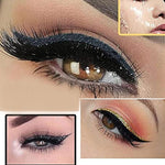 Wiederverwendbare Eyeliner und Wimpernaufkleber