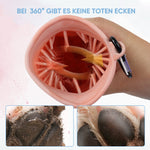 2-in-1 tragbarer Hundepfoten-Reinigungsbecher