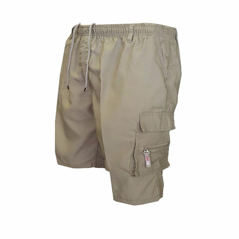 Männer beiläufige elastische Taille Shorts