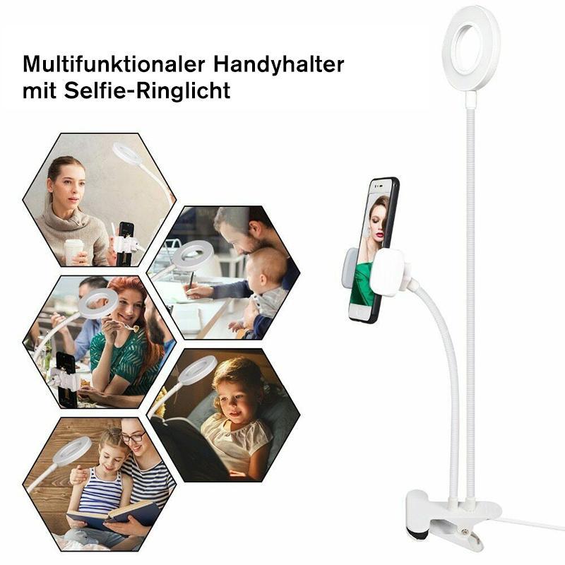 Studio LED-Licht mit Handyhalter