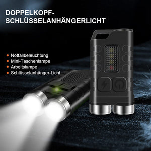 Magnetische Mini-Schlüsselanhänger-Taschenlampe