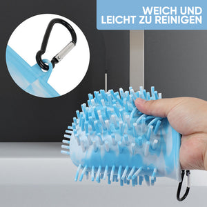 2-in-1 tragbarer Hundepfoten-Reinigungsbecher