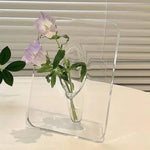 Acryl Fotorahmen Vase - Desktop Blumenarrangement Dekoration