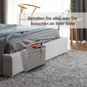 Filz Bettaufhänger Organizer Tasche für Bett Sofa Schreibtisch