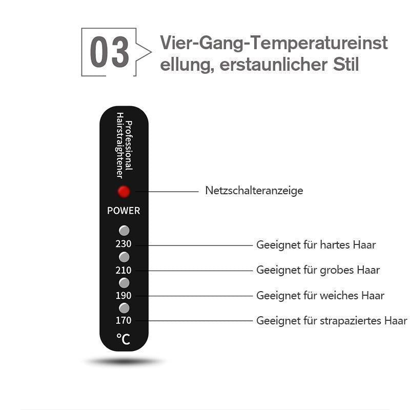 Keramik Turmalin Ionic Flat Iron Haarglätter