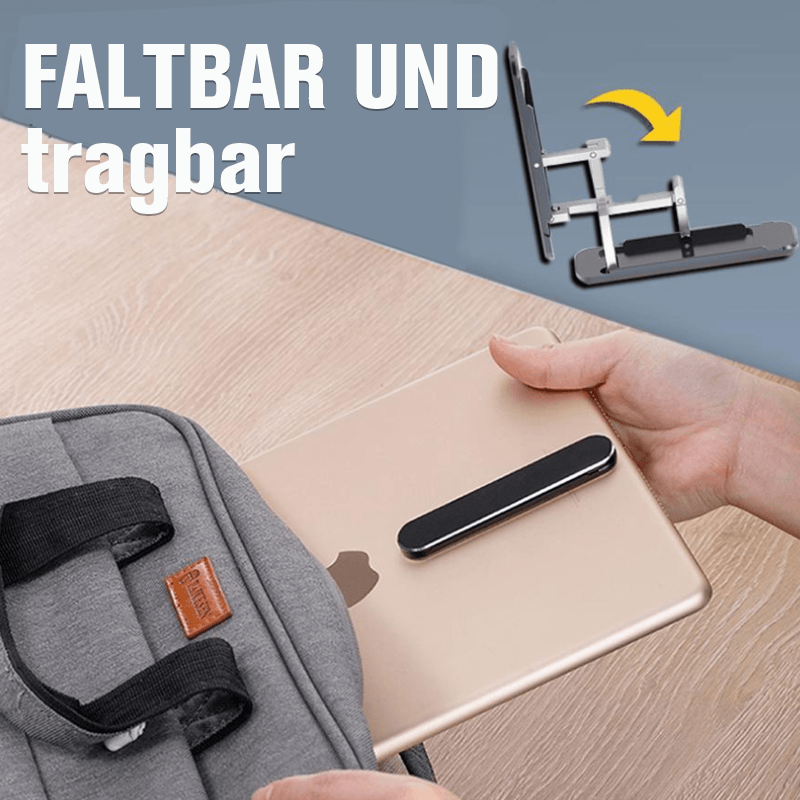 Faltbarer Telefonhalter aus Aluminium in Universalgröße