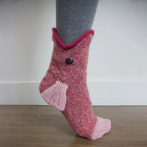 🎁🎁Halloween-Geschenk!-Krokodilsocken stricken