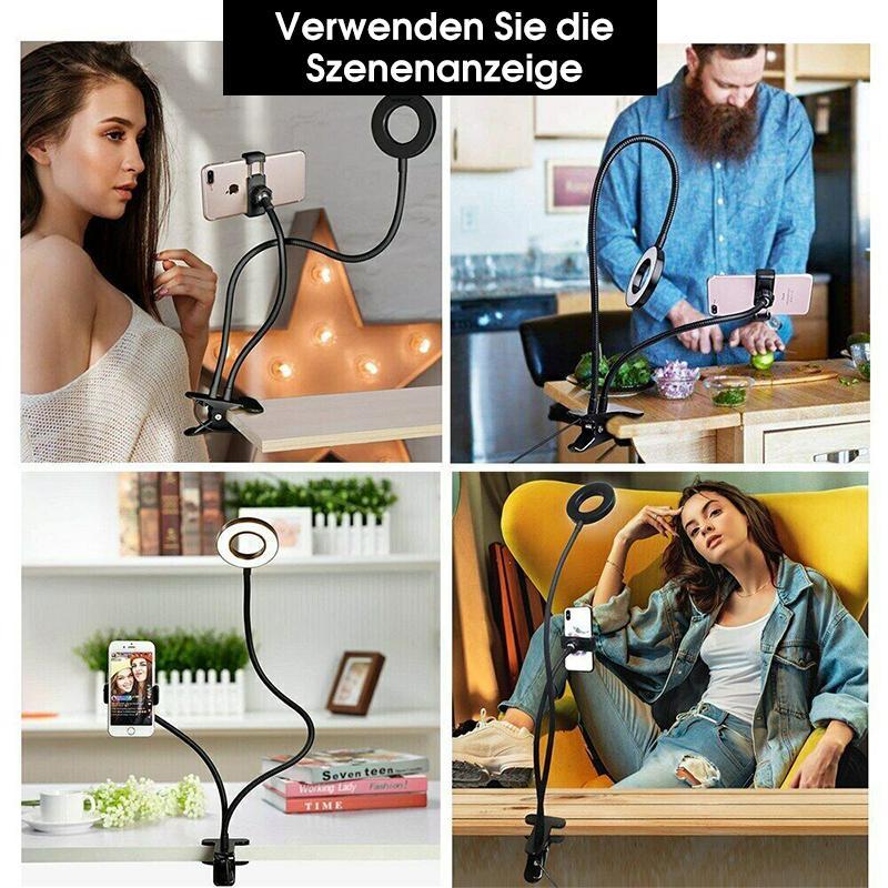 Studio LED-Licht mit Handyhalter