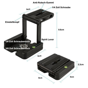 Faltbare Fotografie-Halterung in Z-Form