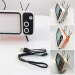 Retro TV Bluetooth Lautsprecher Handyhalter