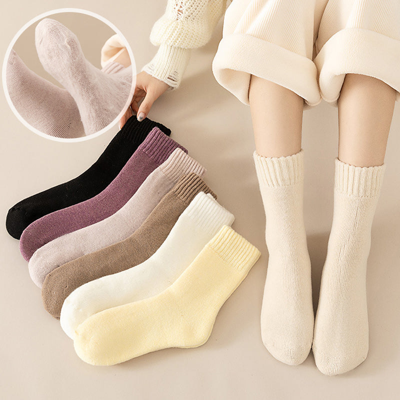 Kuschelige Unisex-Winter-Thermosocken aus Samt