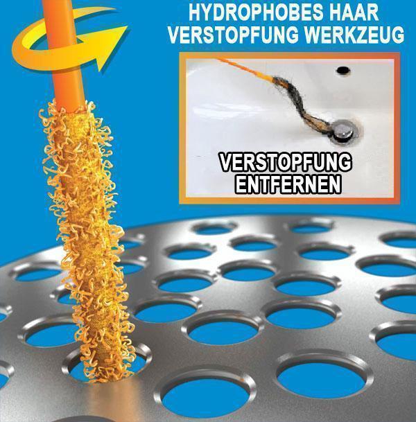 Bequee Hydrophobes Haar Verstopfung Werkzeug, 2 Stücke - hallohaus