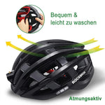 Erwachsenen Fahrradhelm mit Licht